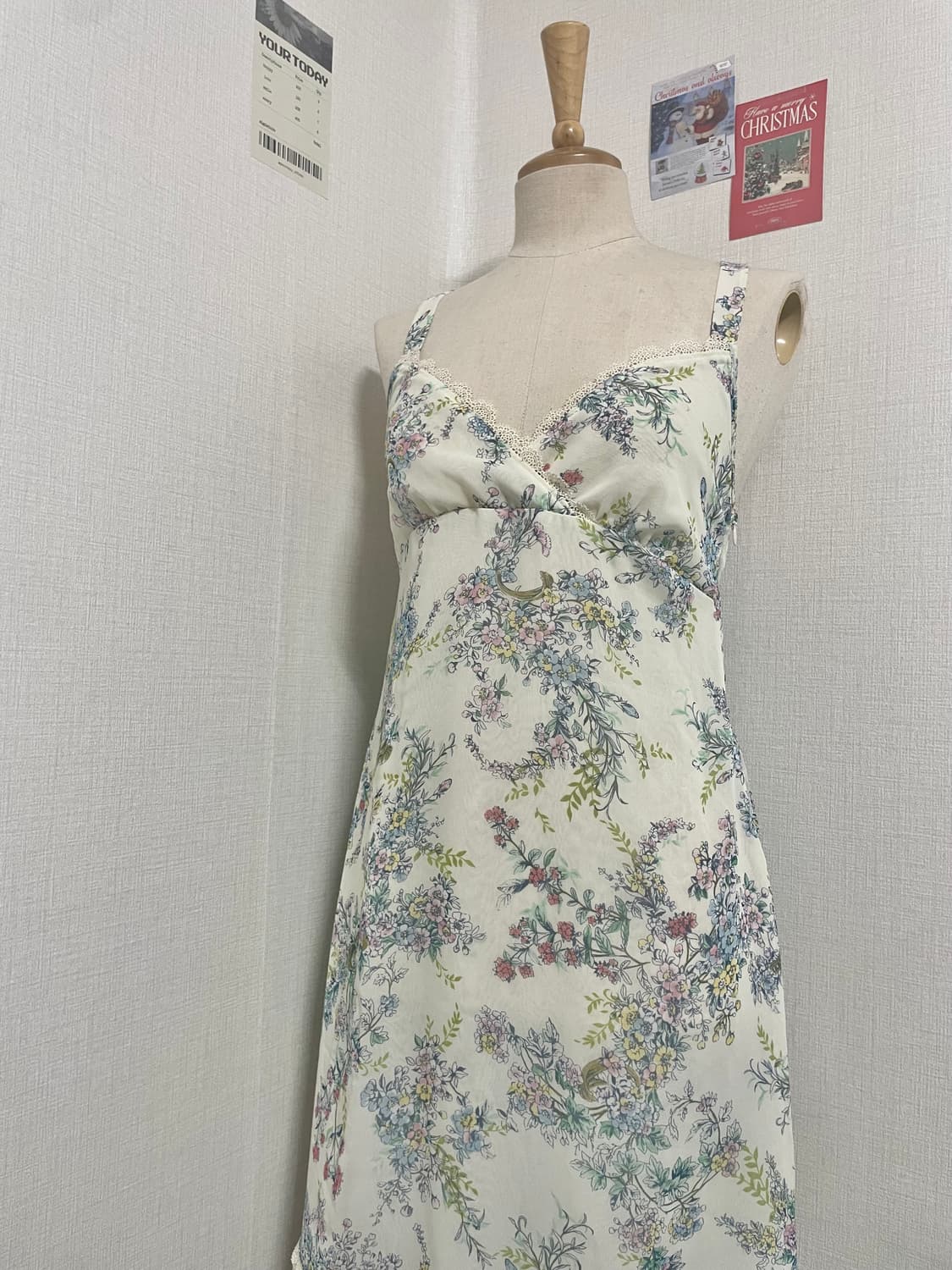 빈티지 미니 나시 원피스 상품이미지2