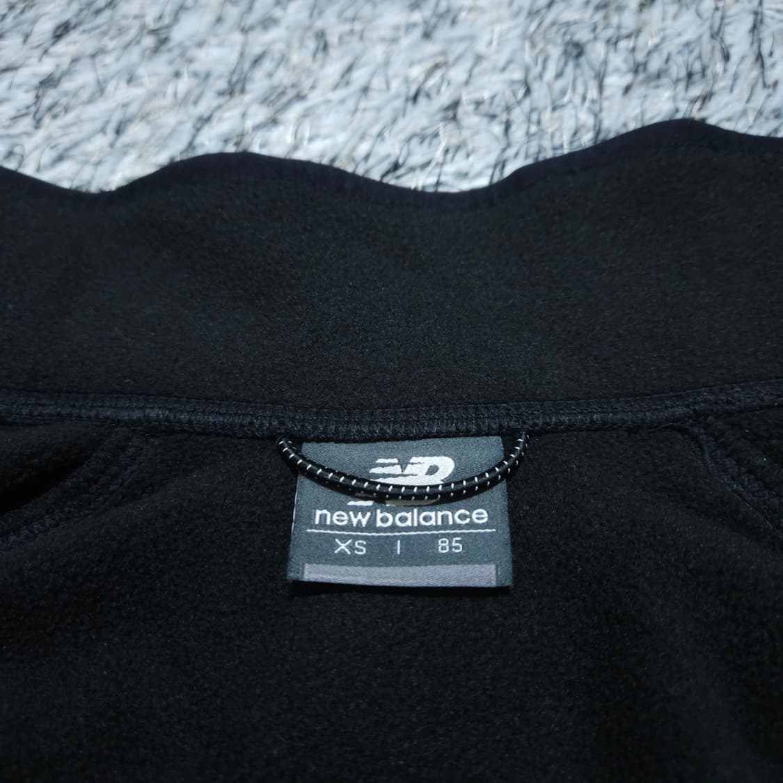 뉴발란스) XS 여자 오버핏 보스턴 플리스집업 / 왕눈이샵 상품이미지9