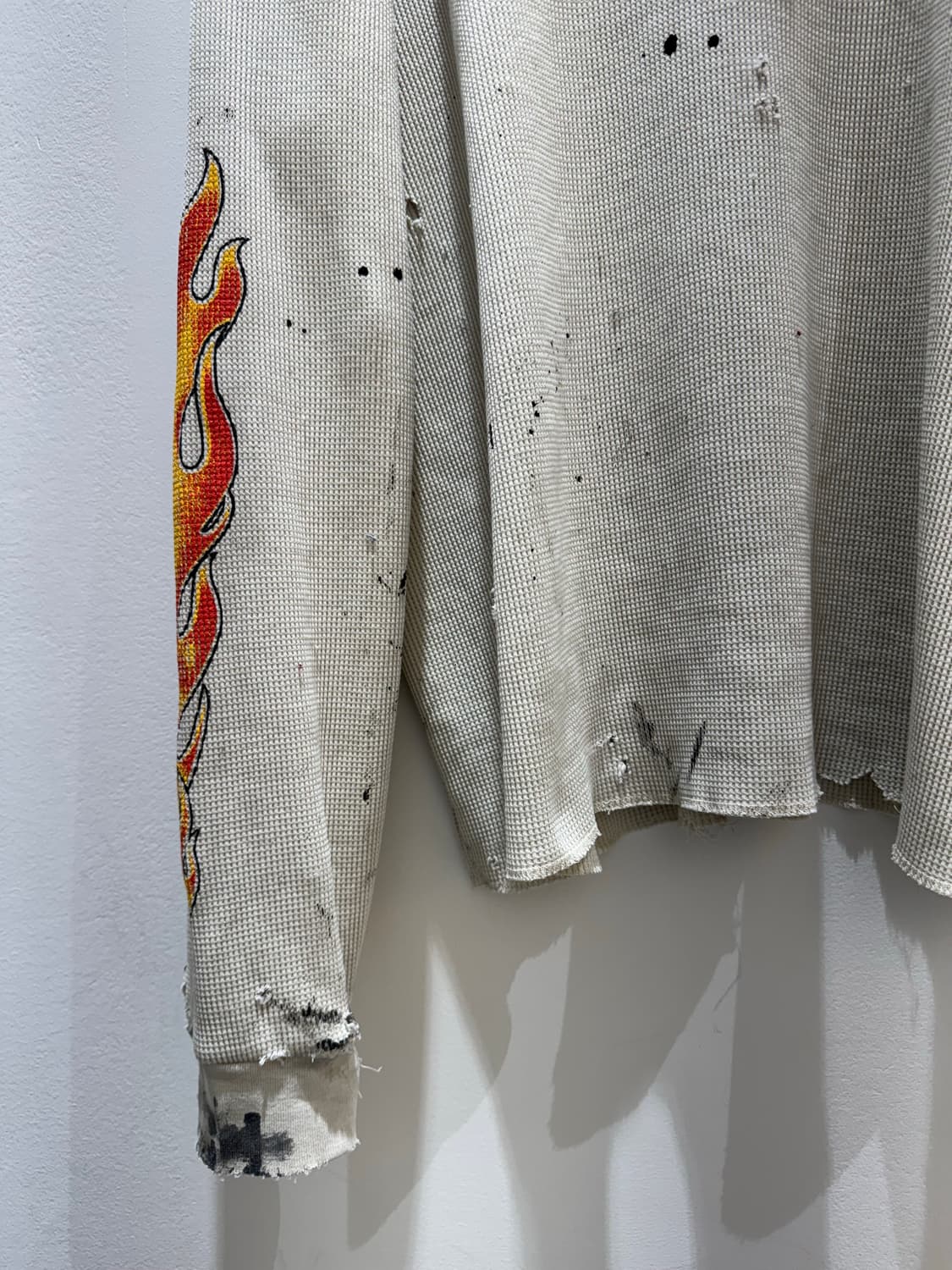 빈티지 와플 긴팔 상품이미지3