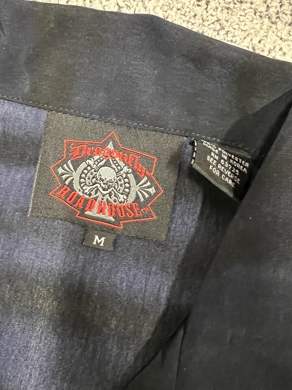 (M) 드레곤플라이 바이크 커플 반팔 셔츠 상품이미지3