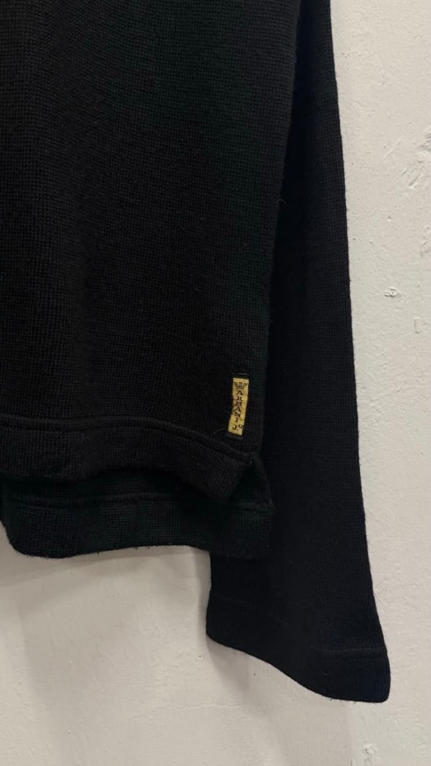 아르마니 하프집 니트 상품이미지5