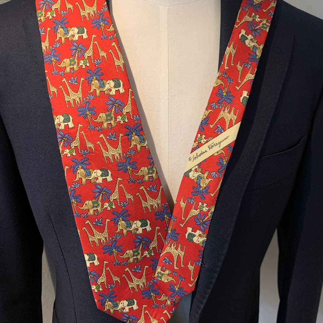 살바토레 페레가모(Ferragamo) 명품넥타이 최상급 A+ 정장패션 상품이미지2