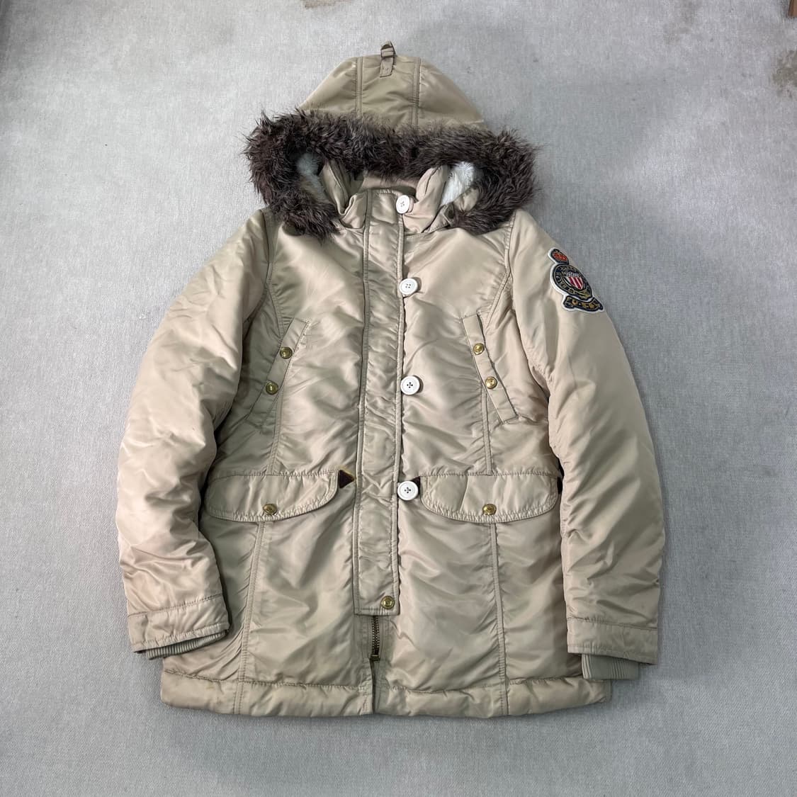 95 폴로랄프로렌 진스 N3B 덕다운 야상 패딩 상품이미지1