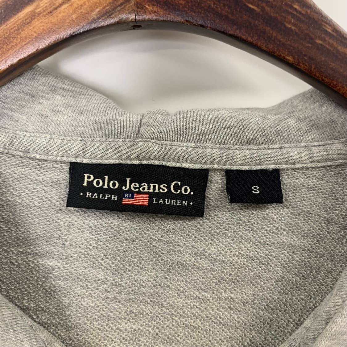 폴로 진스 스펠아웃 그레이 후드집업 상품이미지6