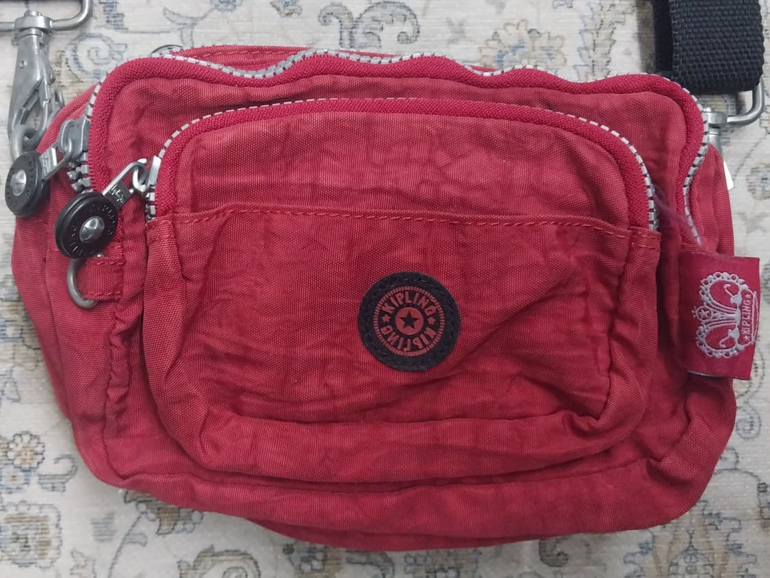 키플링 미니 레드 웨이스트백 / 크로스백 상품이미지1