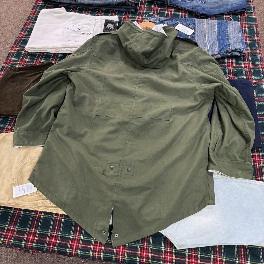 80s 대한민국 리버시블 구형 스키 야상 (L)   상품이미지9