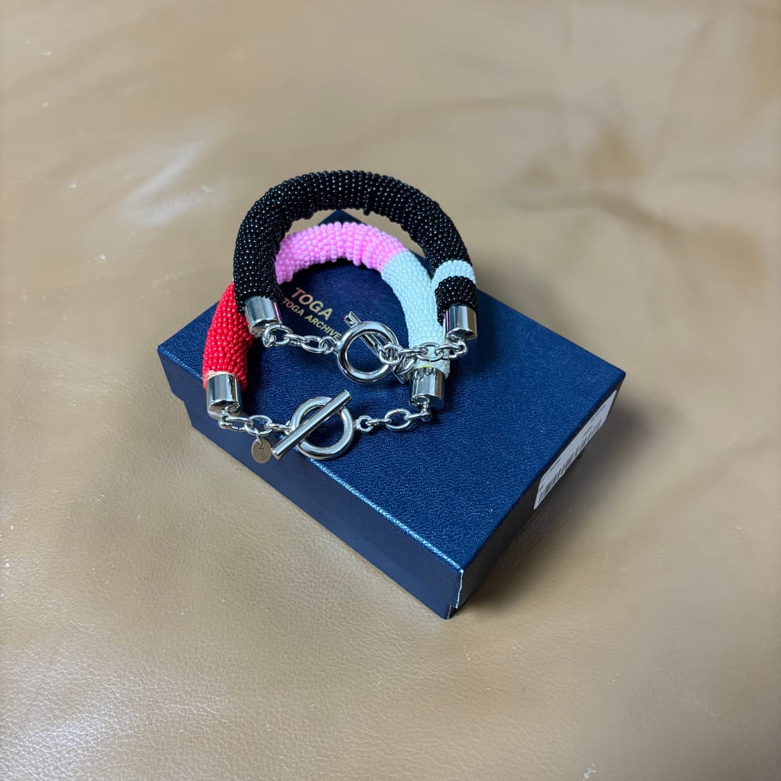 Toga 토가 레이어드 비즈 팔찌 2개 세트 상품이미지7