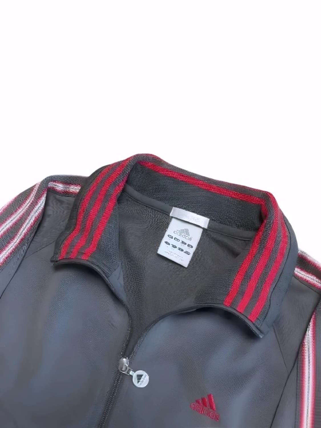아디다스 그레이 핑크 져지 트랙탑 상품이미지3