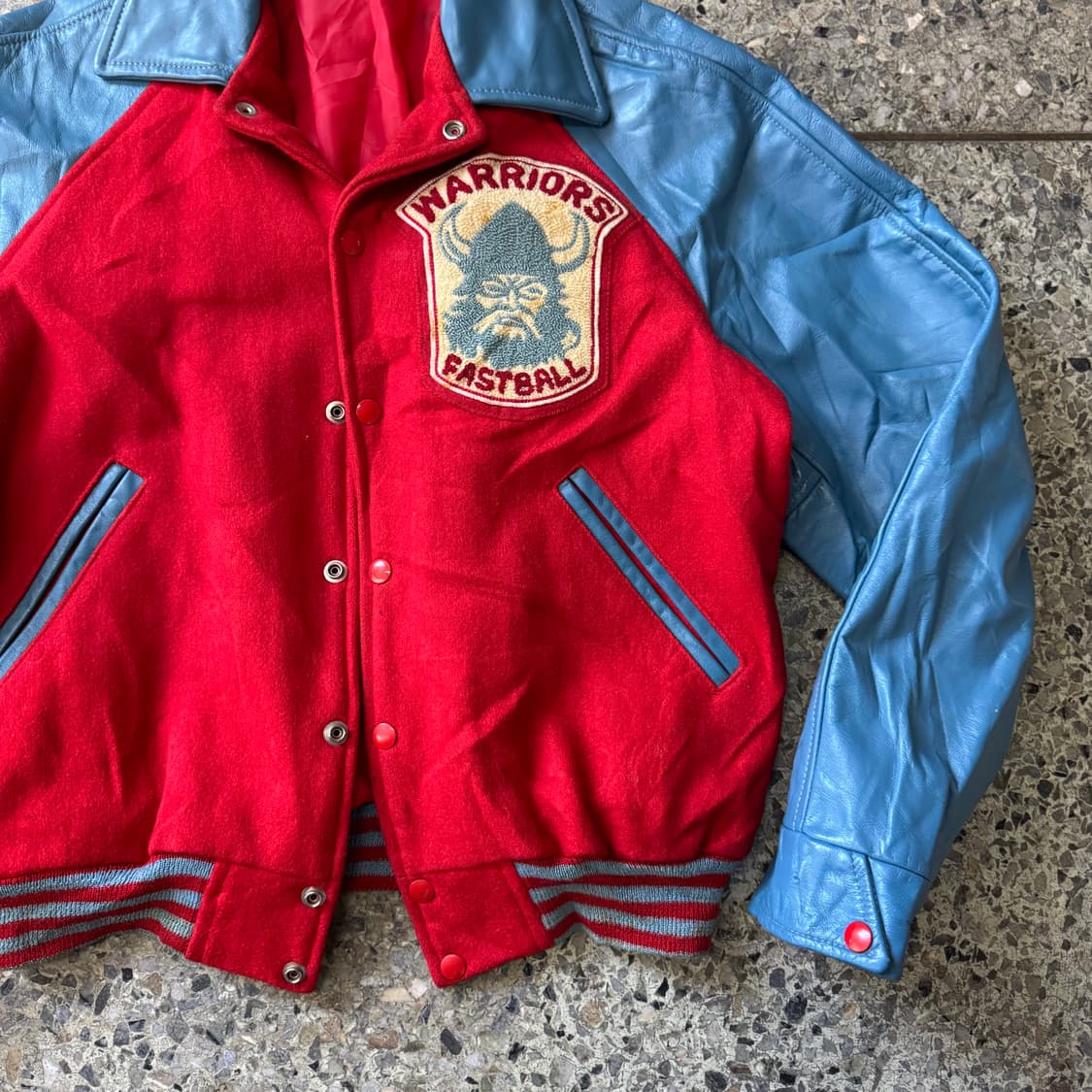 [L] 80s Bonwitt 캐나다 빈티지 바시티 자켓 상품이미지5