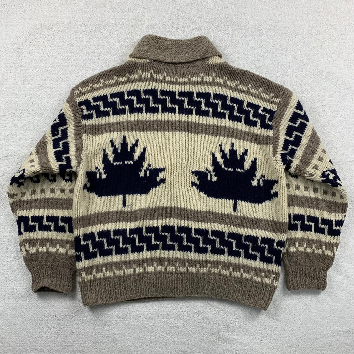 빈티지 헤비울 코위찬 가디건  상품이미지2