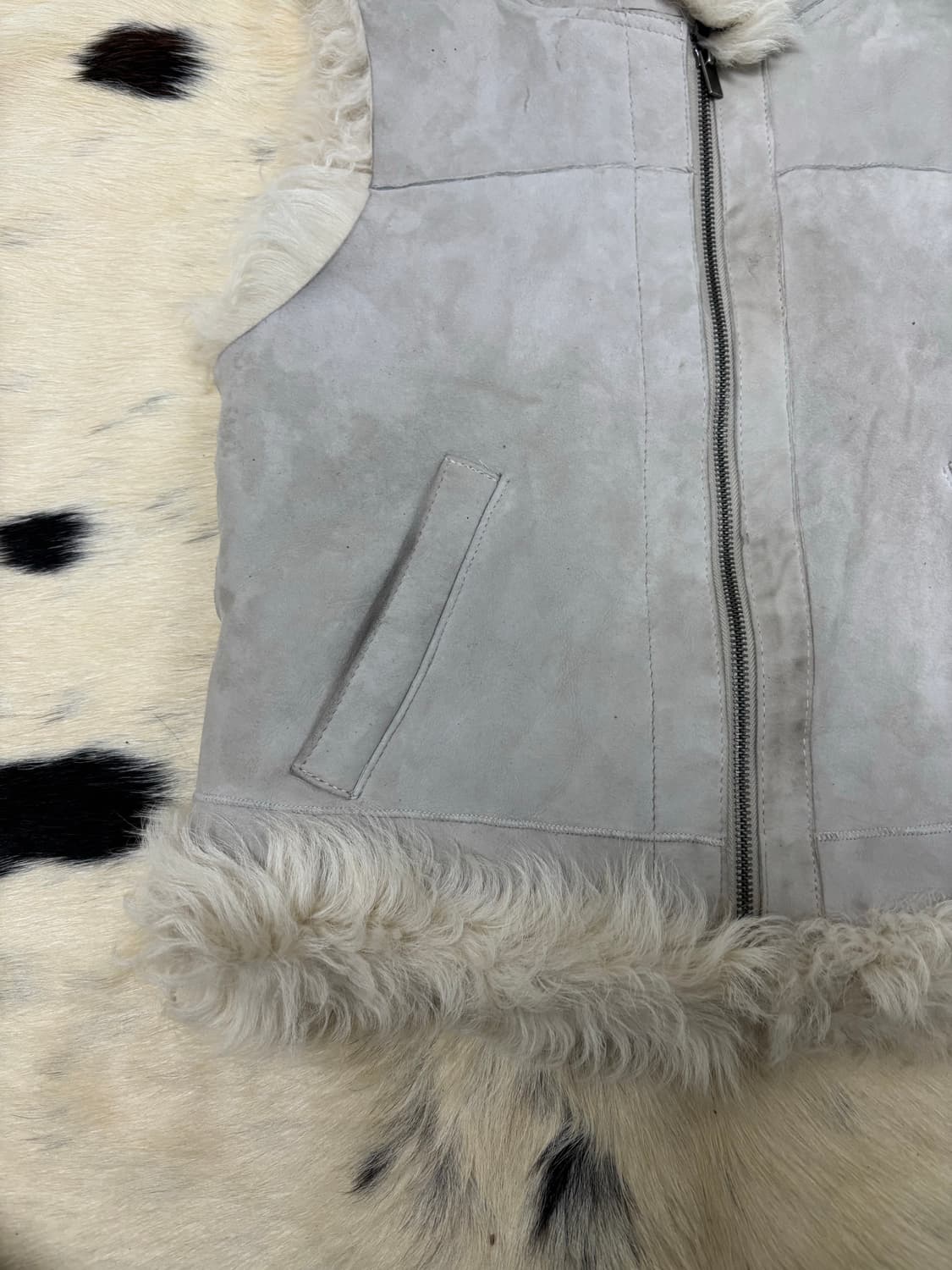 [Theory] Sheep Fur Trimming Neck buckle  상품이미지7