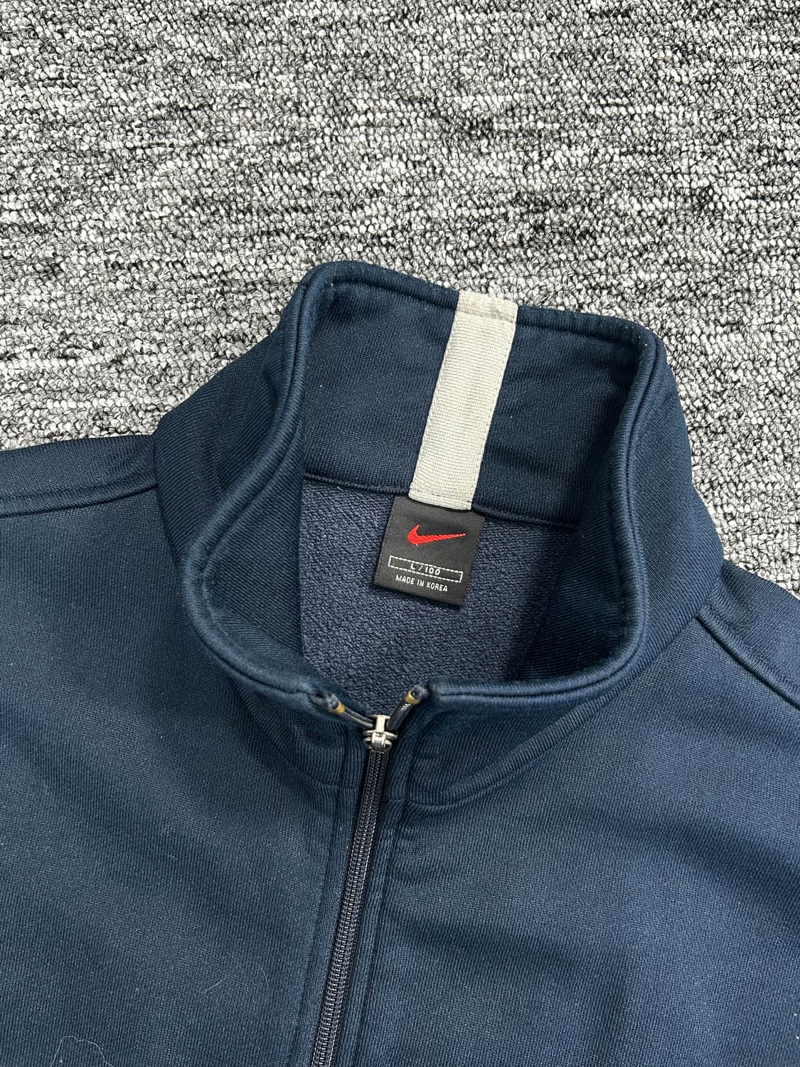 나이키 90s 네이비 트랙탑 져지 L 상품이미지5