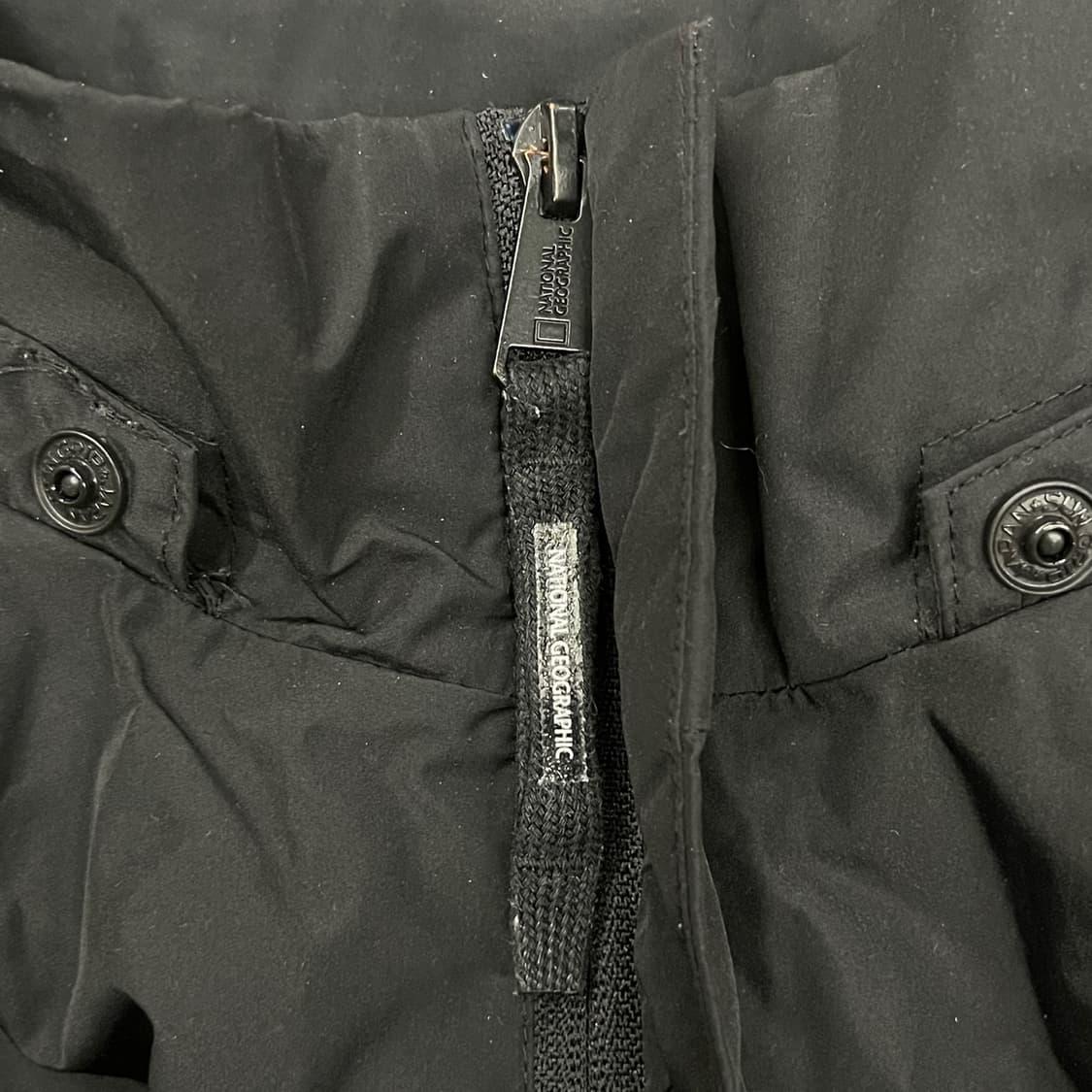 [정품/XXXL] 내셔널지오그래픽 블랙 바람막이 자켓 b18 상품이미지7