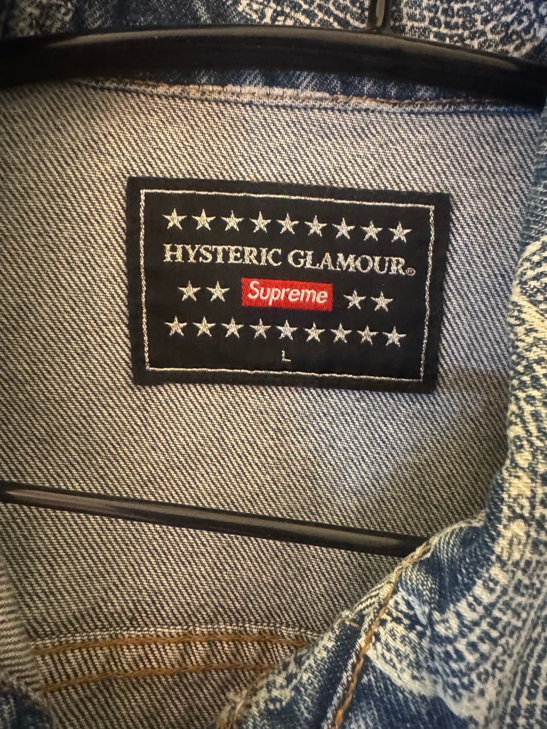 슈프림 히스테릭글래머 스네이크 데님 상품이미지5