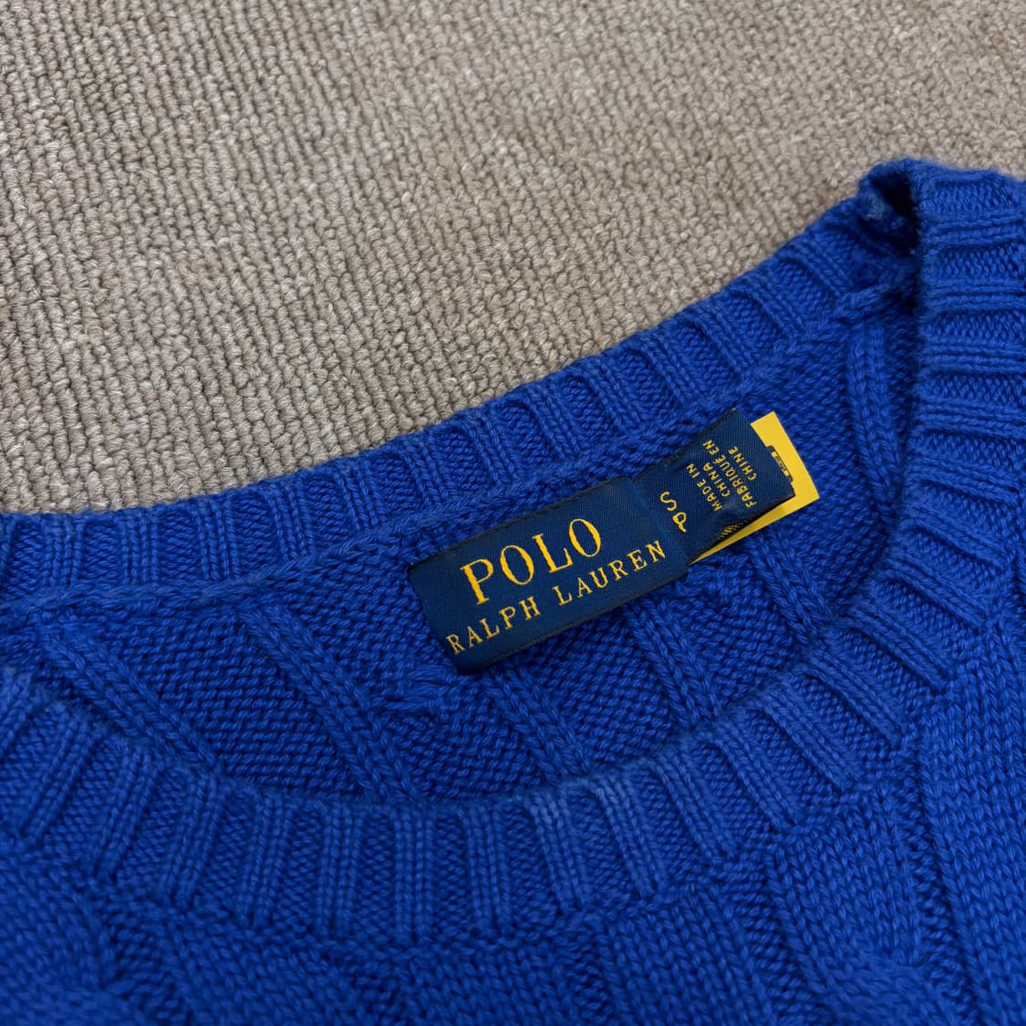 polo 랄프로렌 폴로 신형 케이블 반팔니트 상품이미지2