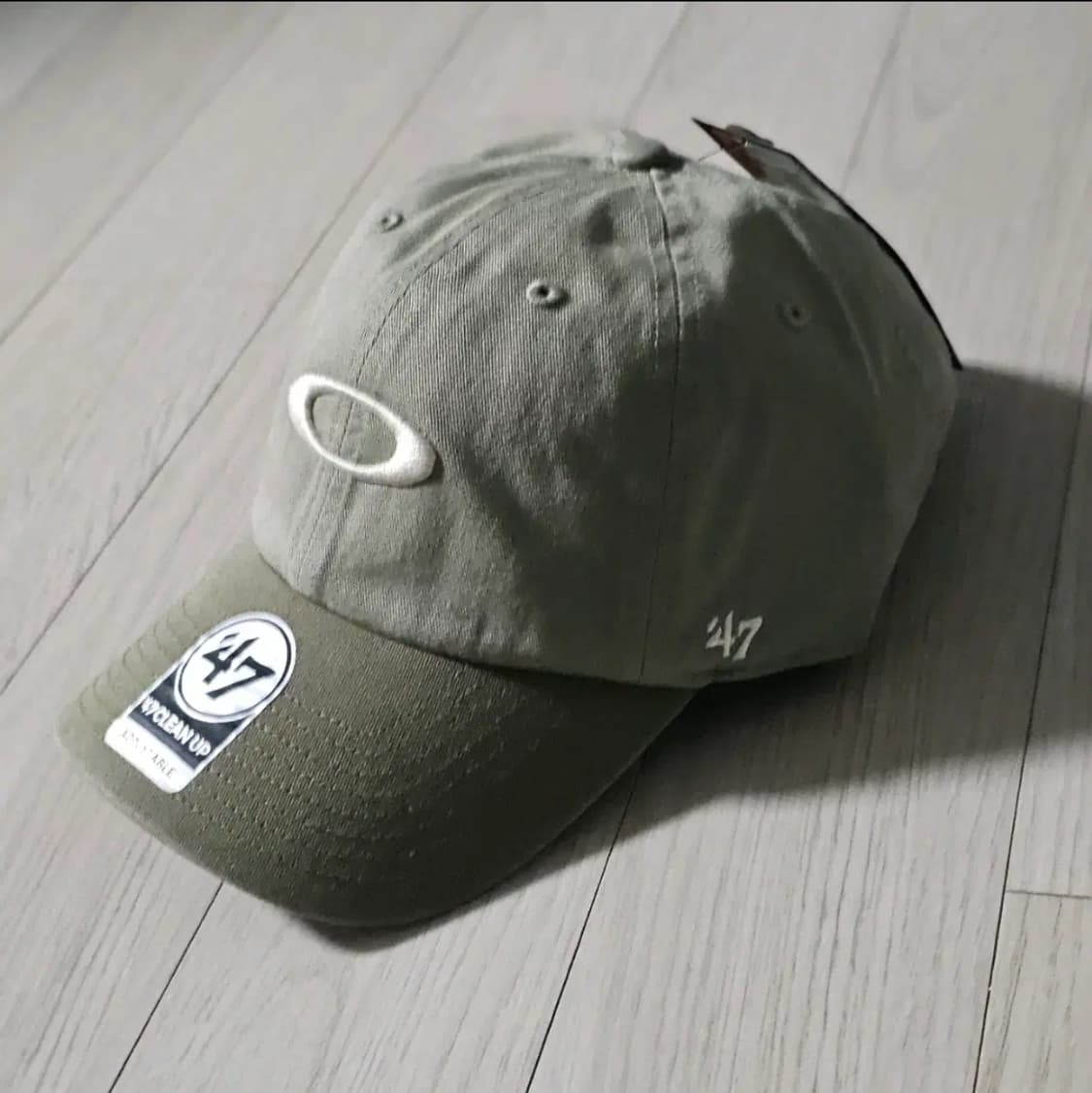 새제품) 오클리 리믹스 대드 햇 모자 볼캡 볼더 아미그린 상품이미지3