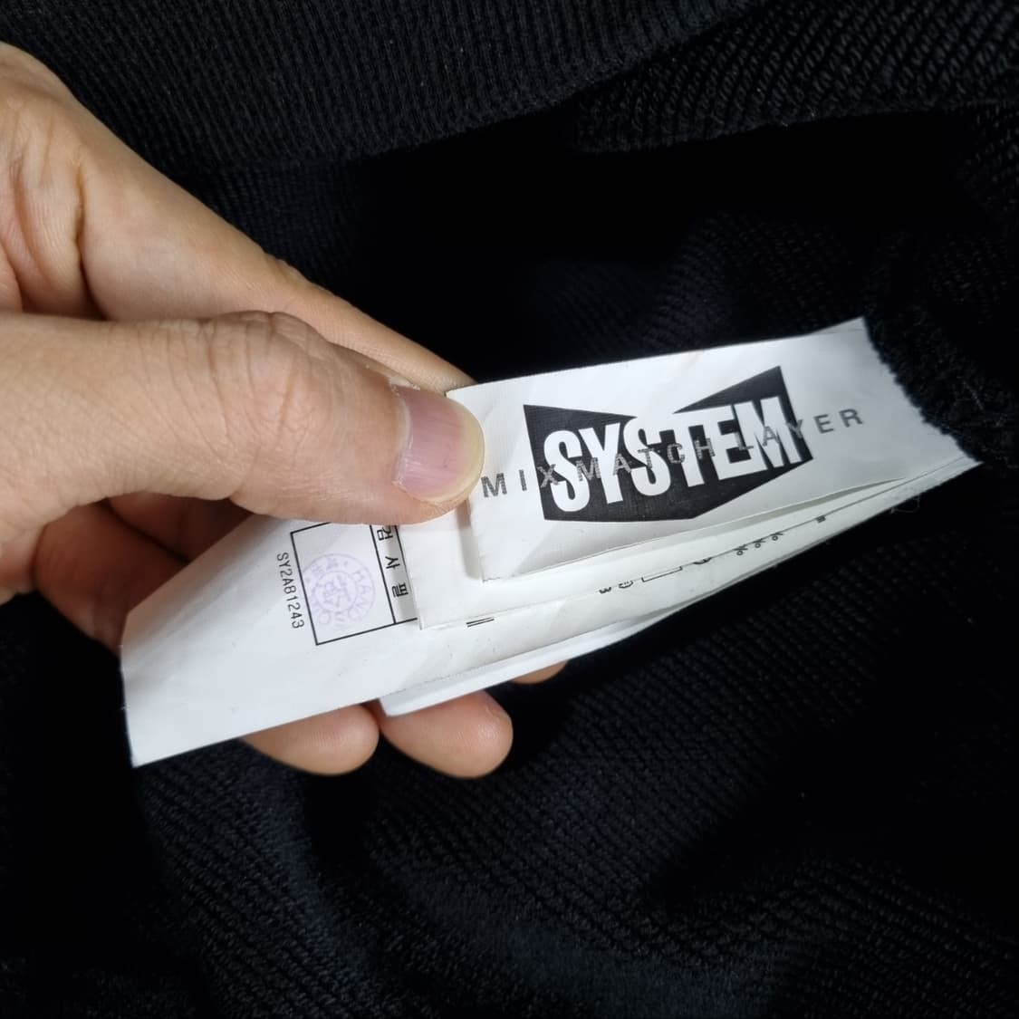 한섬 TIME 타임 맨투맨 2020 상품이미지5