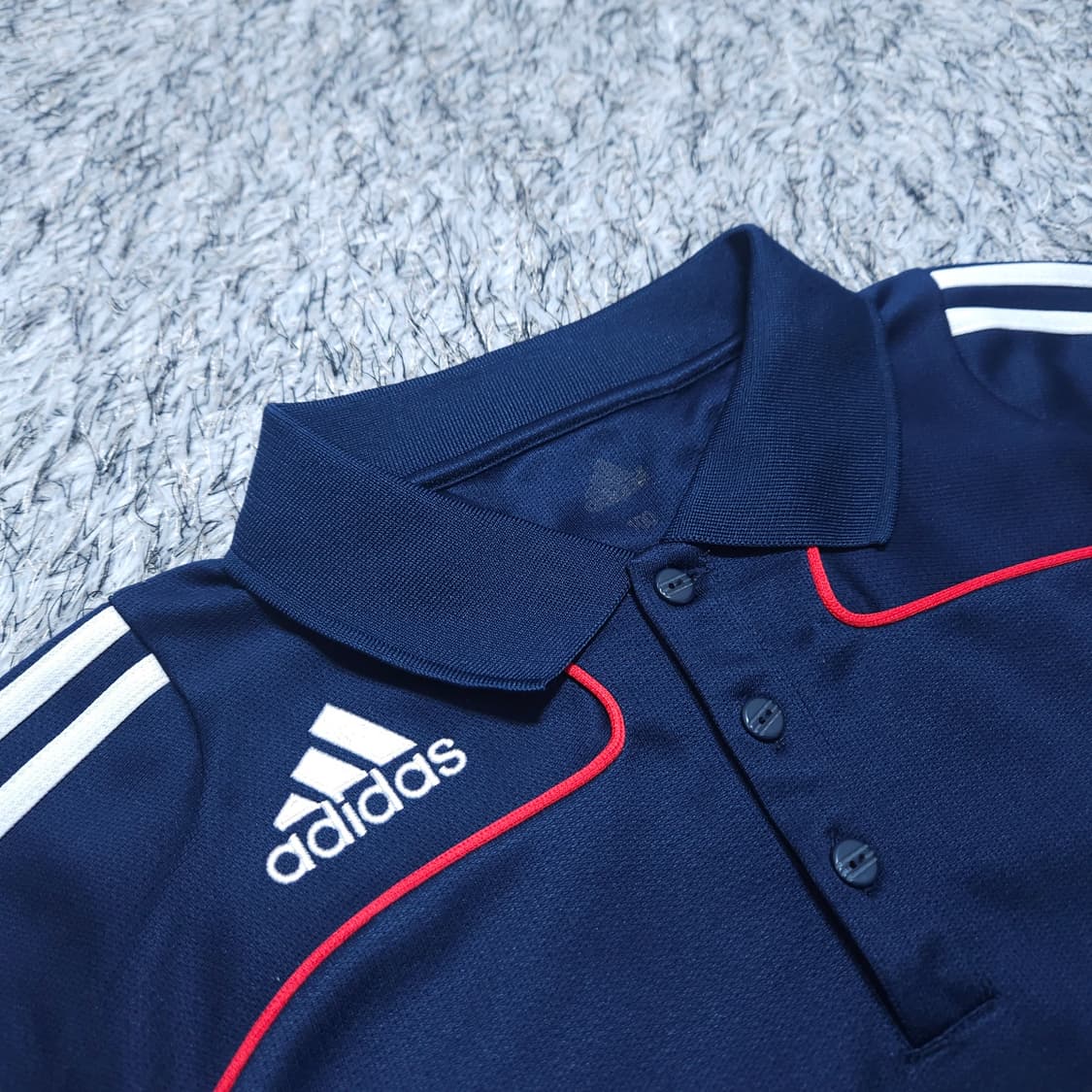 아디다스)100 남자 프랑스국대 유니폼 긴팔카라티 / 왕눈이샵 상품이미지5