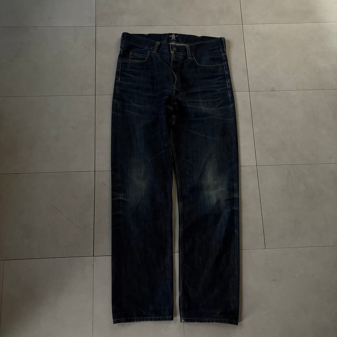 칼하트WIP 워시드 데님팬츠 상품이미지6