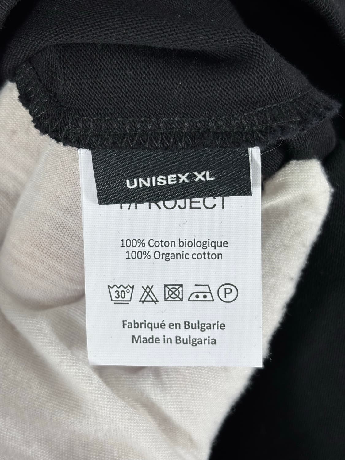 (정품)와이프로젝트 트리플 긴팔 티셔츠 블랙XL 상품이미지6