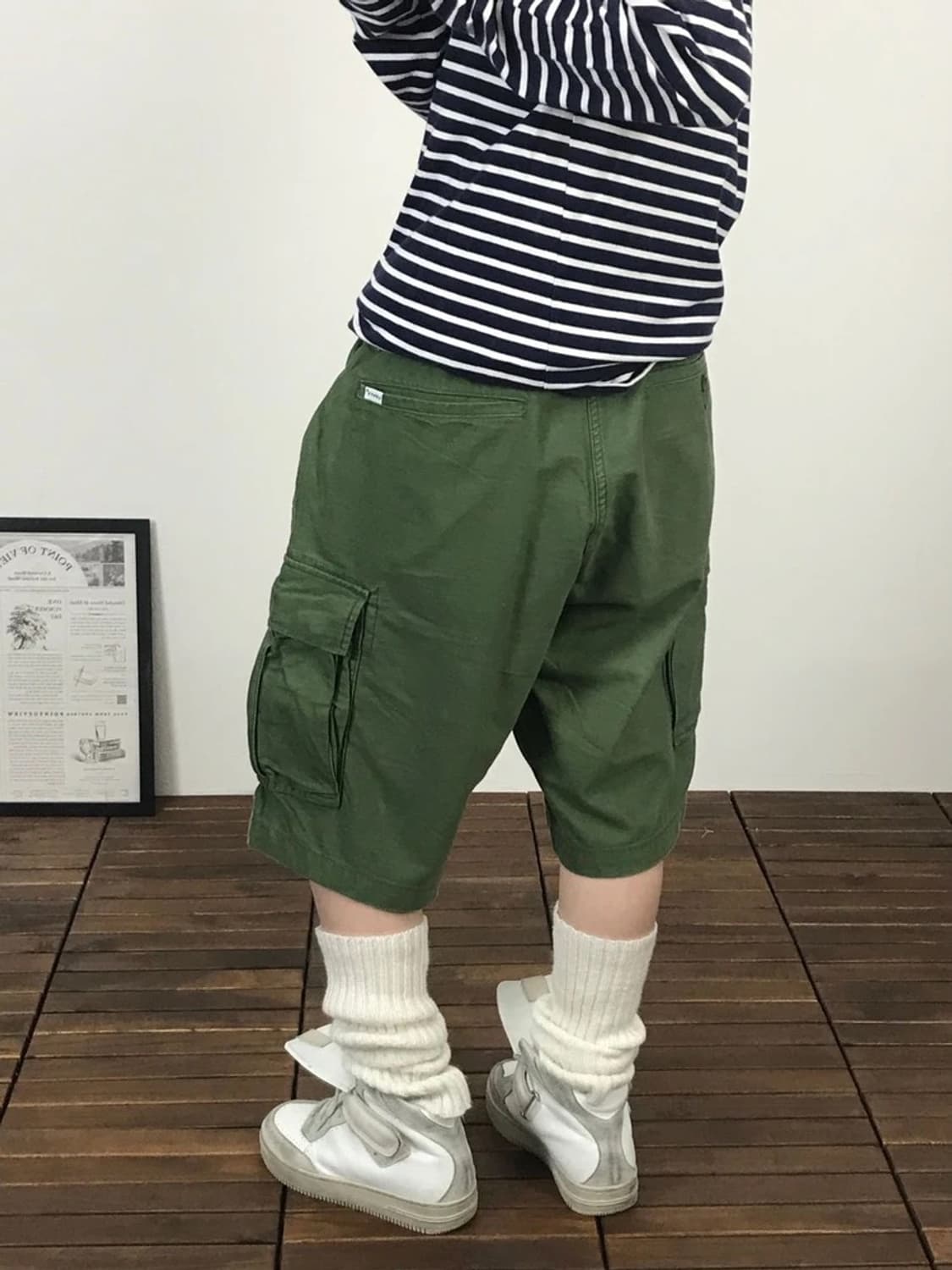 Levi's Green Cargo Shorts 상품이미지2