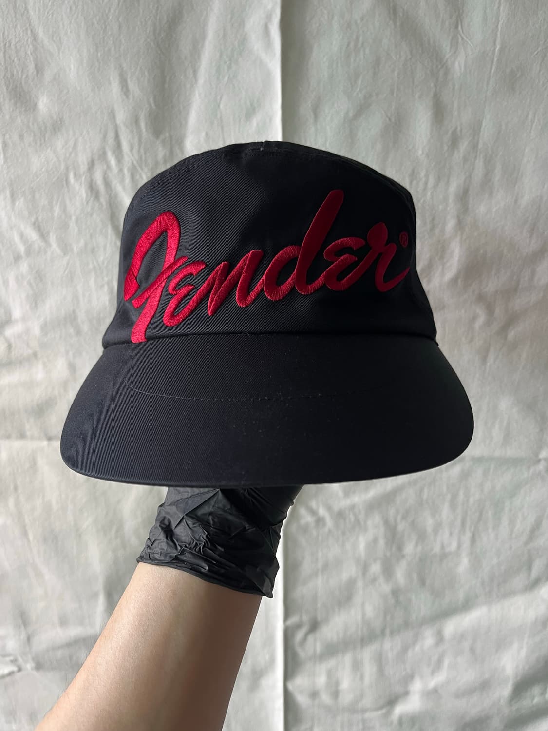 LAD MUSICIAN x FENDER BIG VISOR CAP 상품이미지1