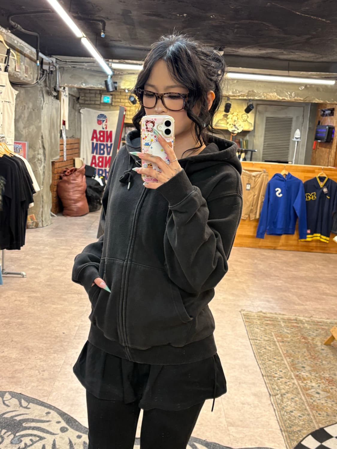 디키즈 블랙 후드집업 #csz4237 상품이미지2