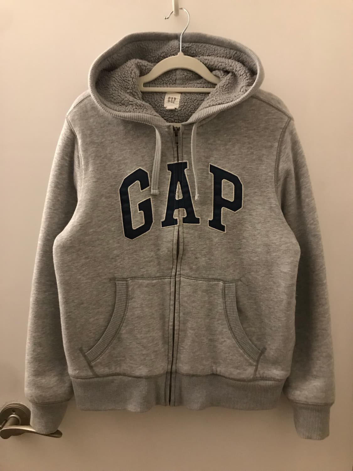 GAP 양털 후드집업 상품이미지3