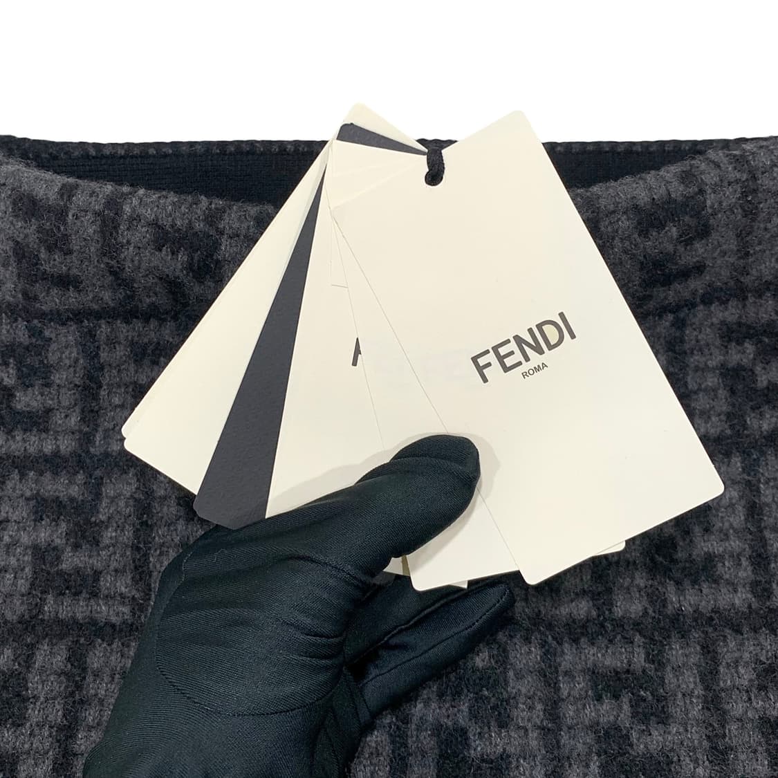 펜디 FF크로쉐 캐시미어 니트 밴딩 스커트 상품이미지2