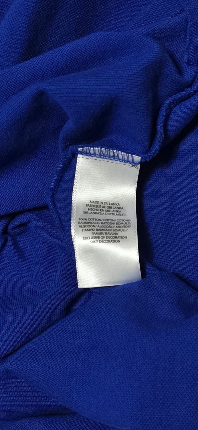 폴로 랄프로렌 남성 카라티 블루 클래식핏 S 상품이미지4