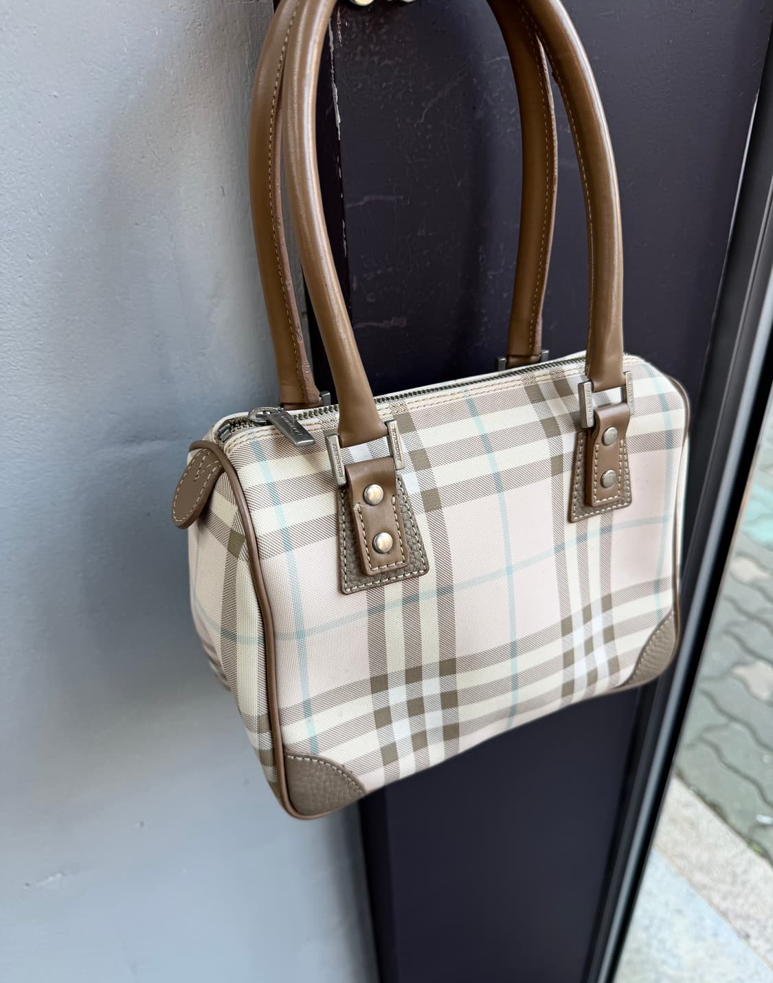 버버리 핑크 하우스 스피디 미니백 상품이미지7