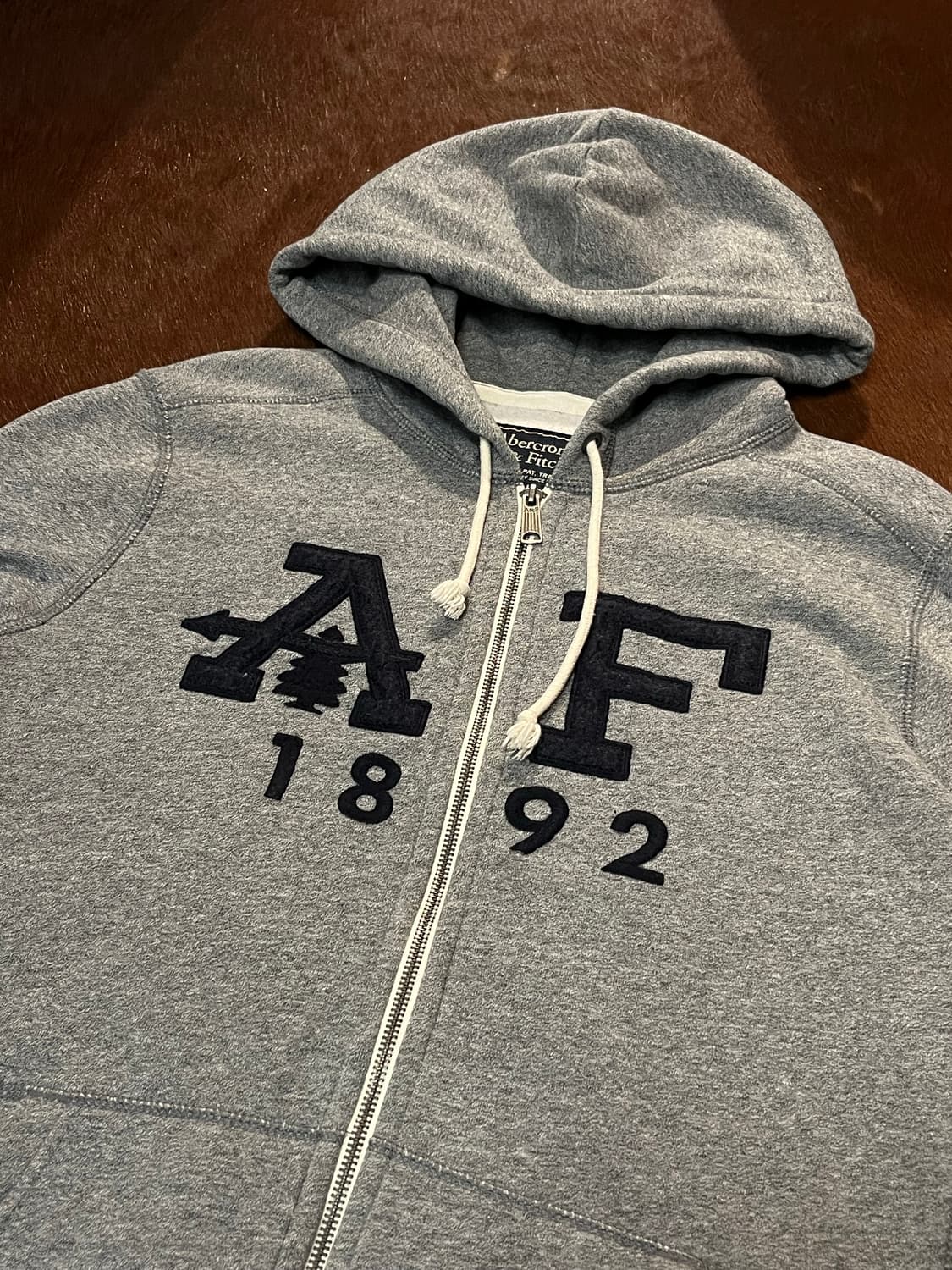 아베크롬비 로고 후드집업 상품이미지6