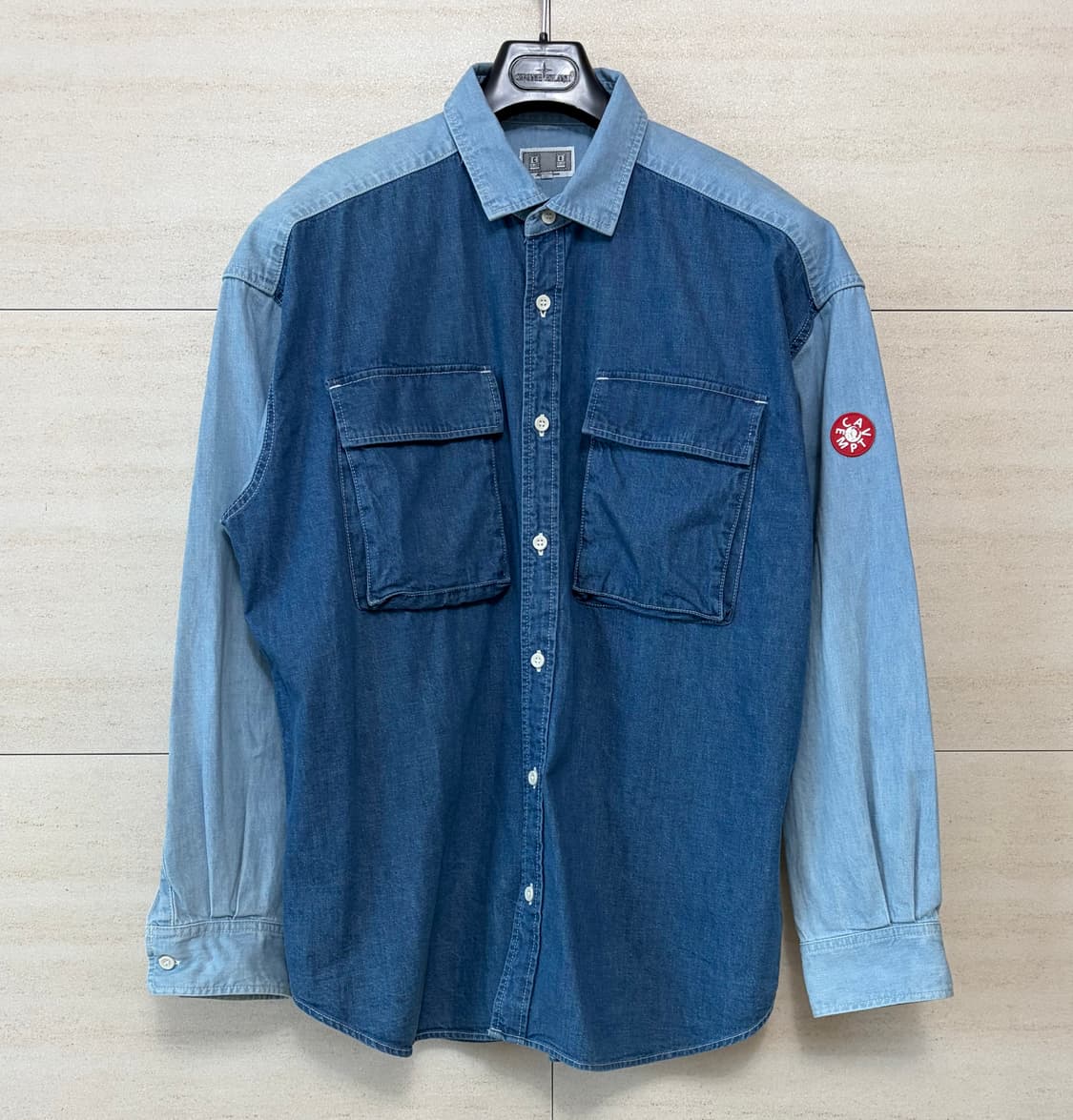 C.E TWO COLOUR DENIM SHIRT 상품이미지1