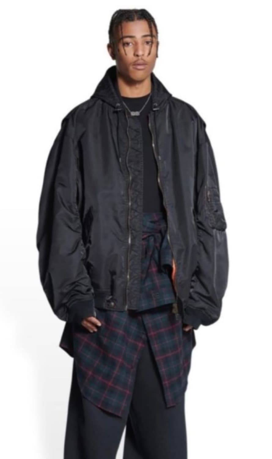 발렌시아가 3b 봄버 [1사이즈] 상품이미지2