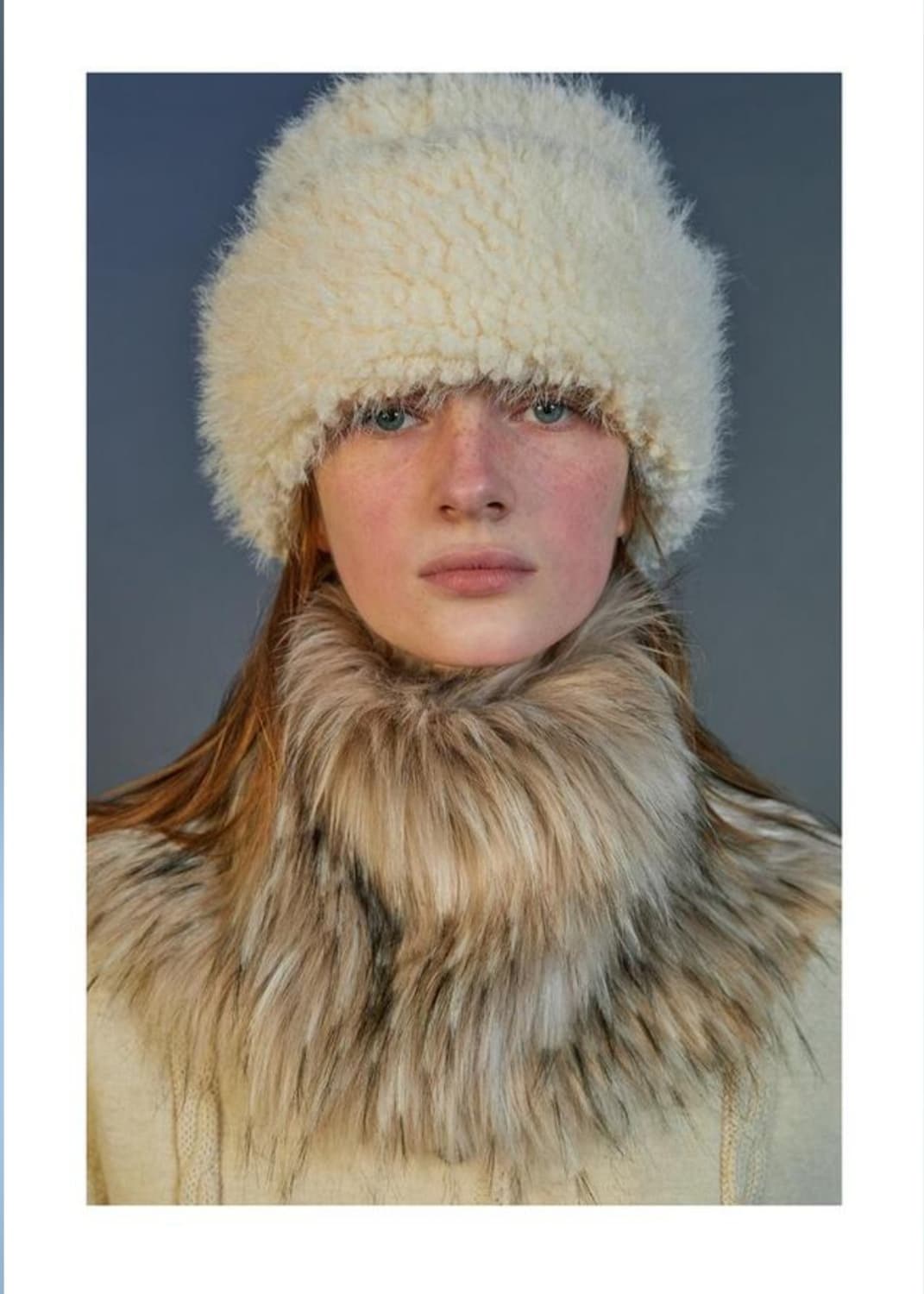 어썸니즈 털모자 상품이미지1