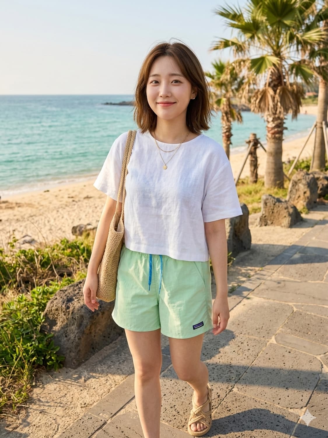 파타고니아 우먼스 배기스 쇼츠 5인치 상품이미지1