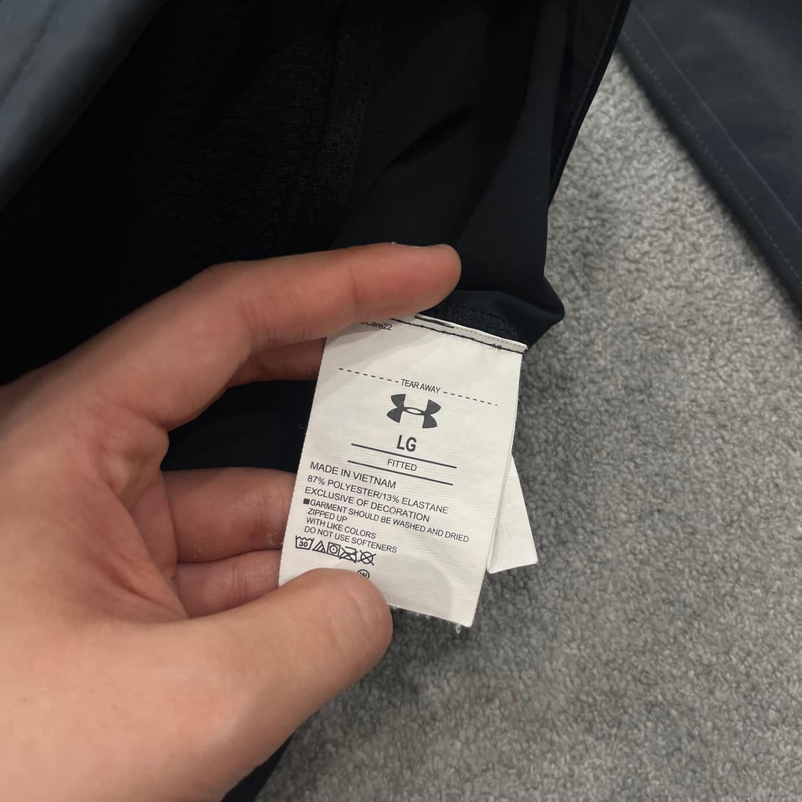 L 언더아머 후드 바람막이 상품이미지5