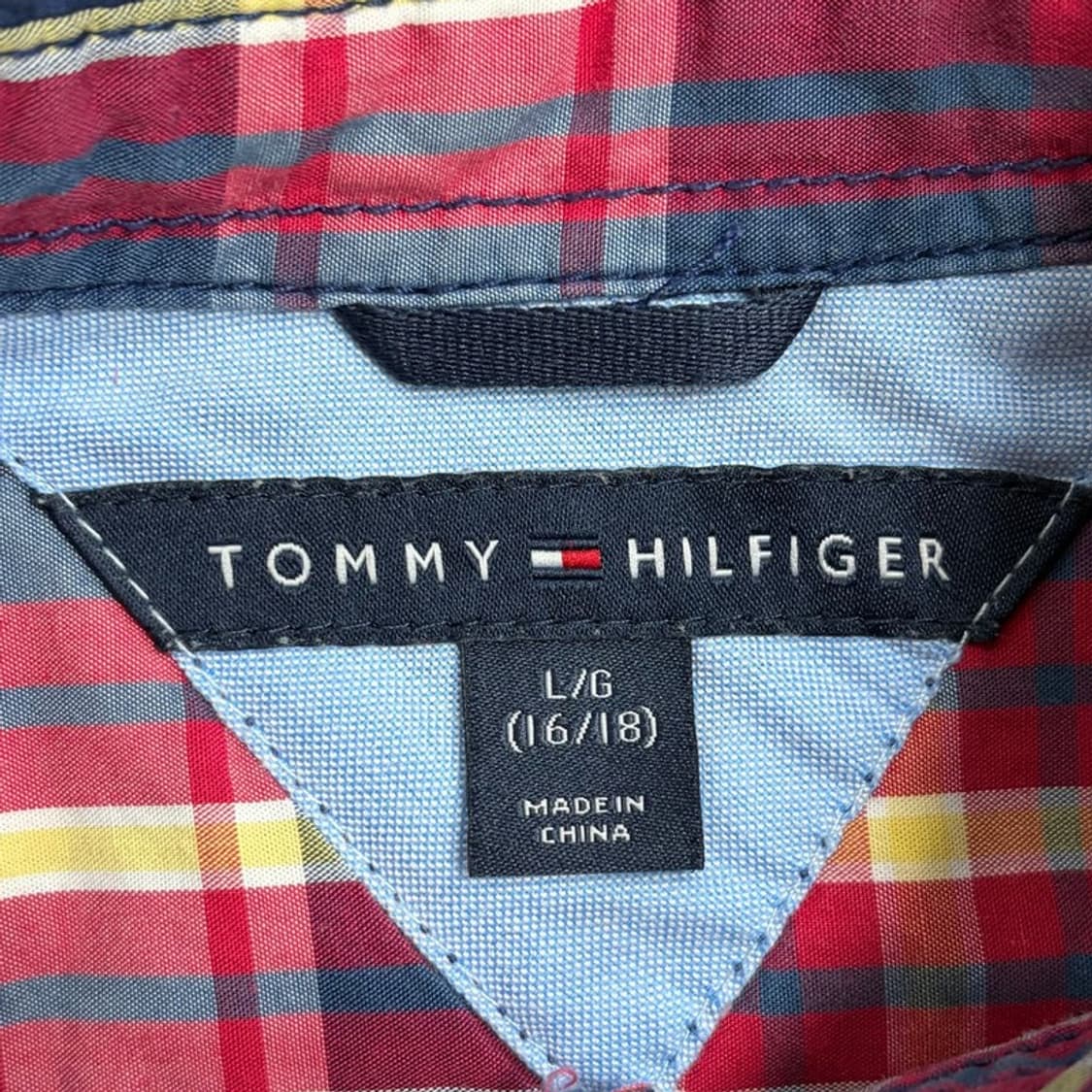 타미힐피거 체크 셔츠 v1559 상품이미지5