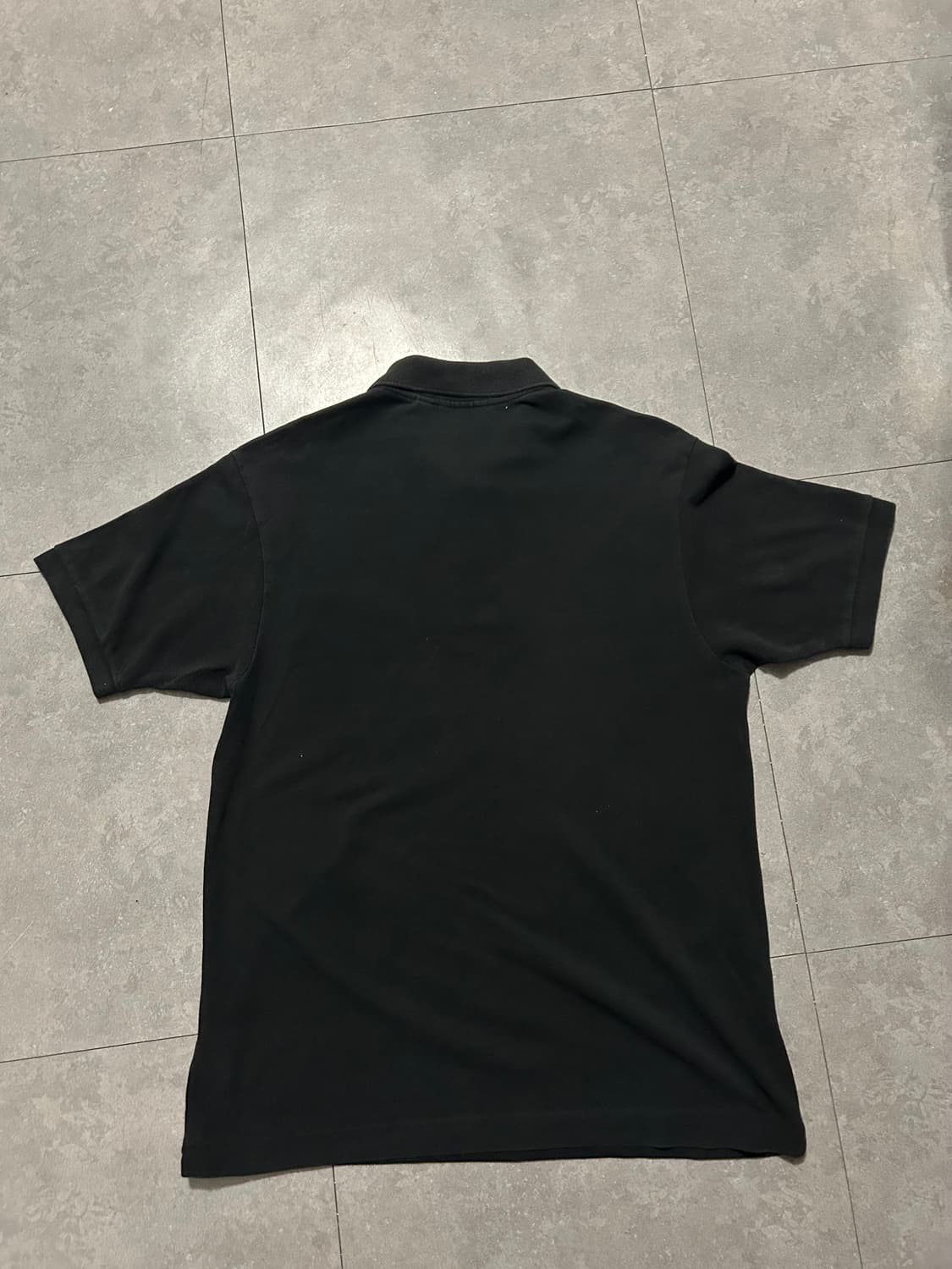 라코스테 블랙컬러 빈티지 pk코튼 셔츠  100size   상품이미지6