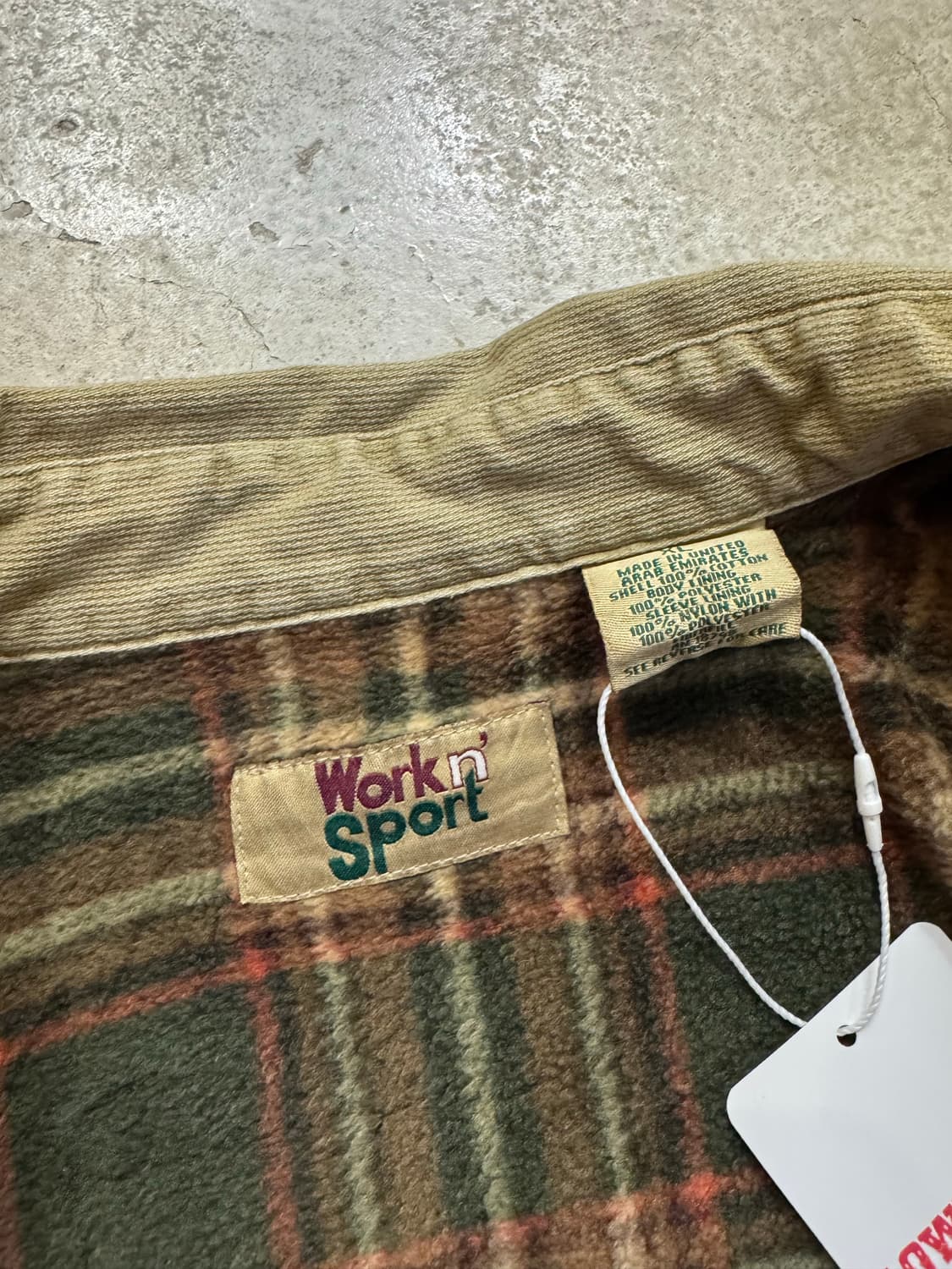 아메리칸빈티지 플리스 라이닝 워크셔츠 상품이미지5