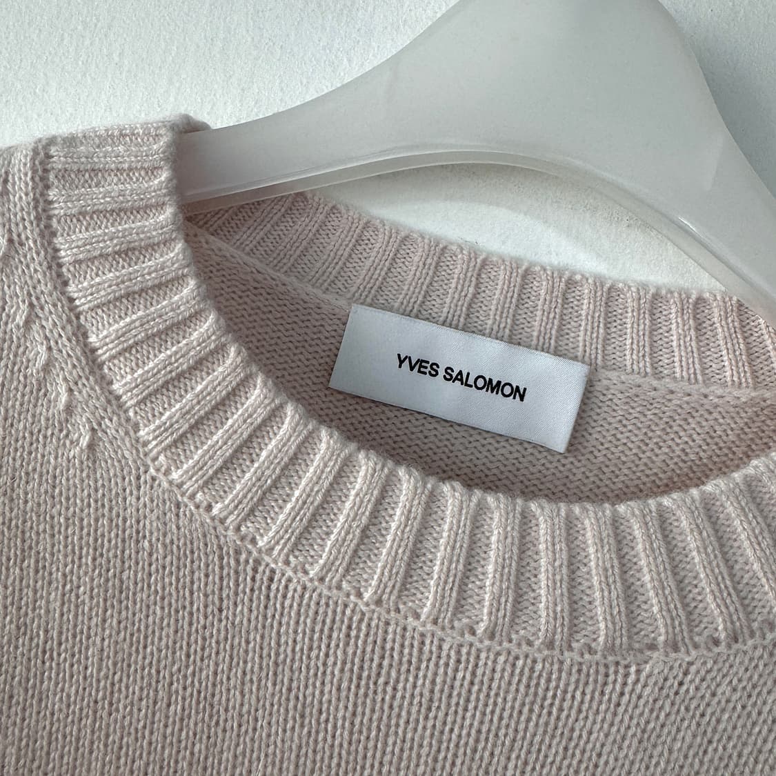 이브살로몬 25 울 캐시미어 버튼 스웨터 상품이미지2