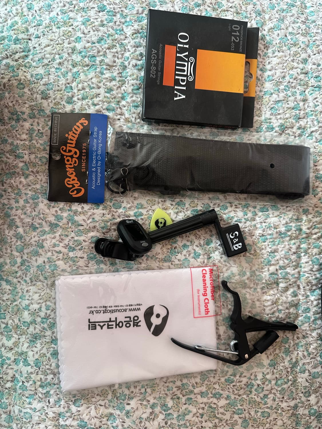 크래프터 어쿠스틱 기타 풀세트 팝니다 상품이미지2