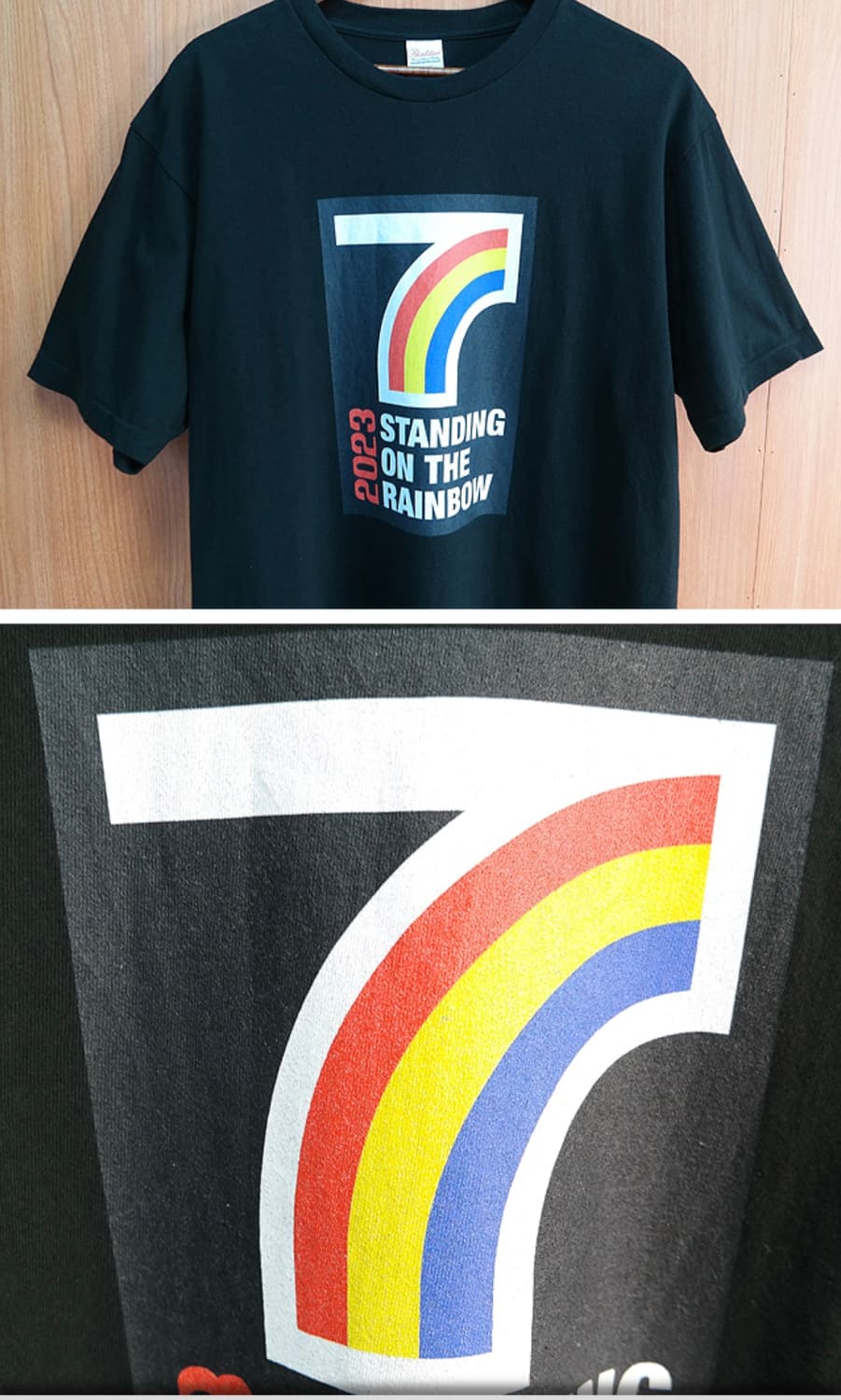 일본판 코튼100% 프린팅 티셔츠 최상컨디션  상품이미지2