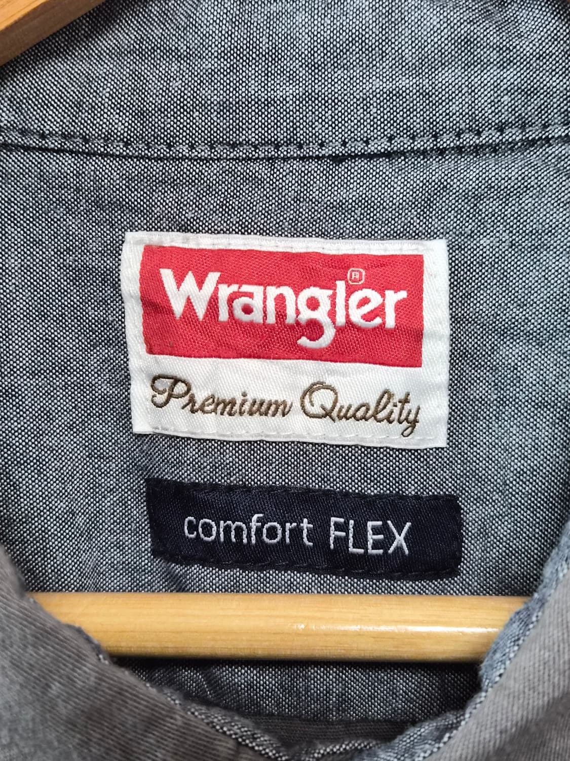 랭글러Wrangler 투포켓 코튼 반팔 셔츠 XL - S436 상품이미지4