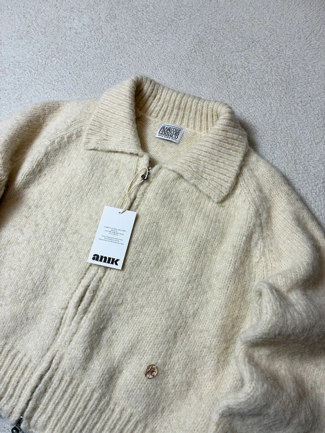 마리떼프랑소와저버 헤이리 니트 집업 가디건 PN7946 상품이미지2