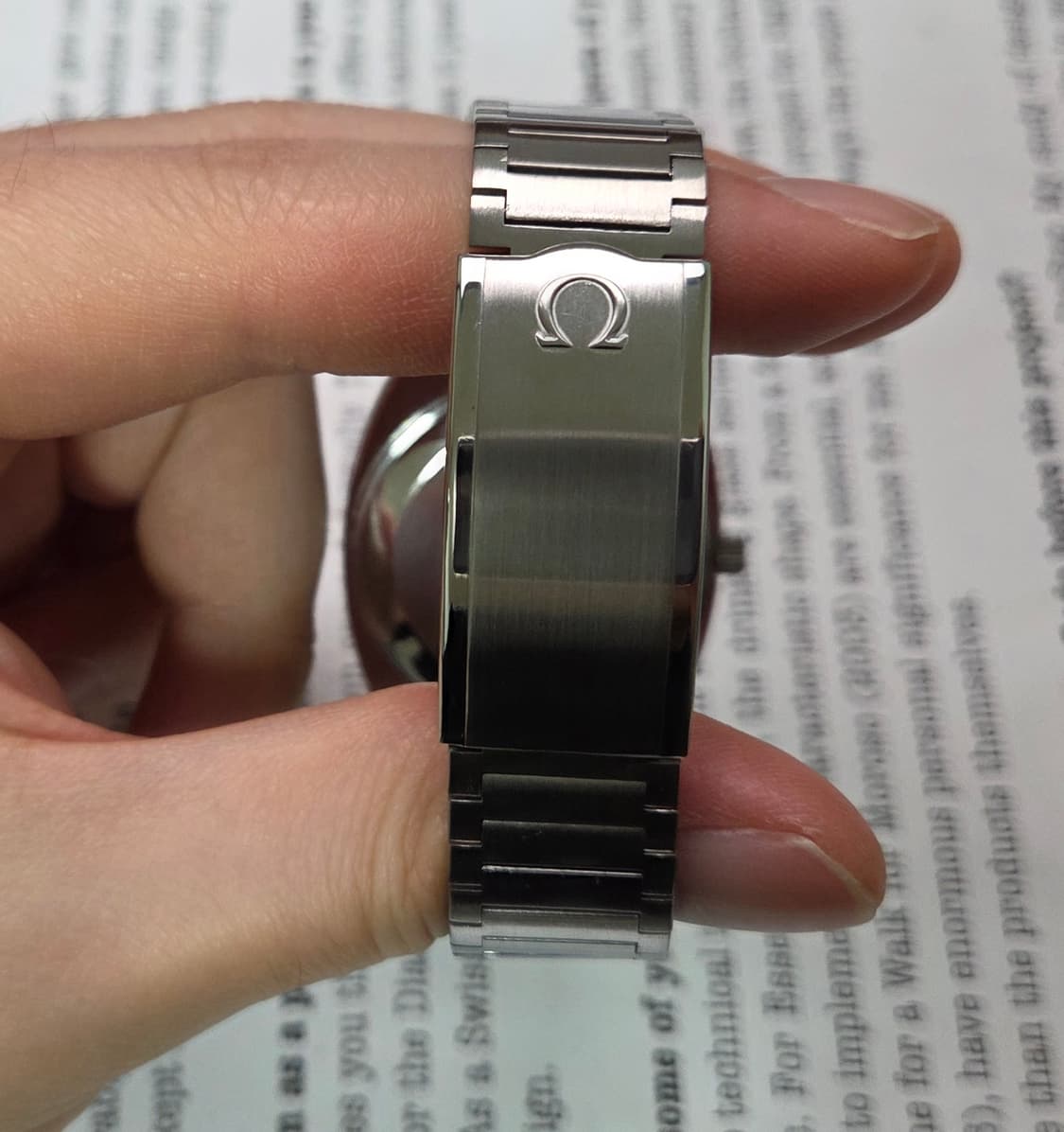 빈티지 오메가 씨마스터 테레비 실버판 싱글데이트 뻐뻐시 브슬 ver.
 상품이미지8