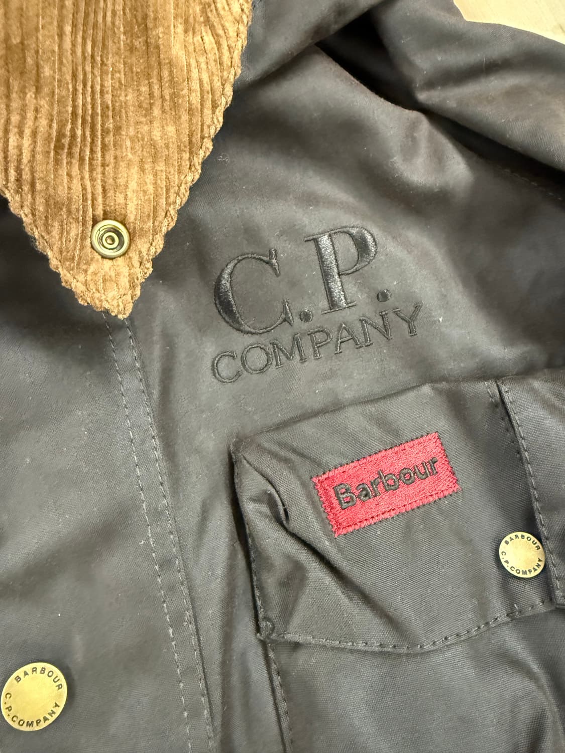 바버 X CP컴퍼니 Creel 왁스자켓 상품이미지4