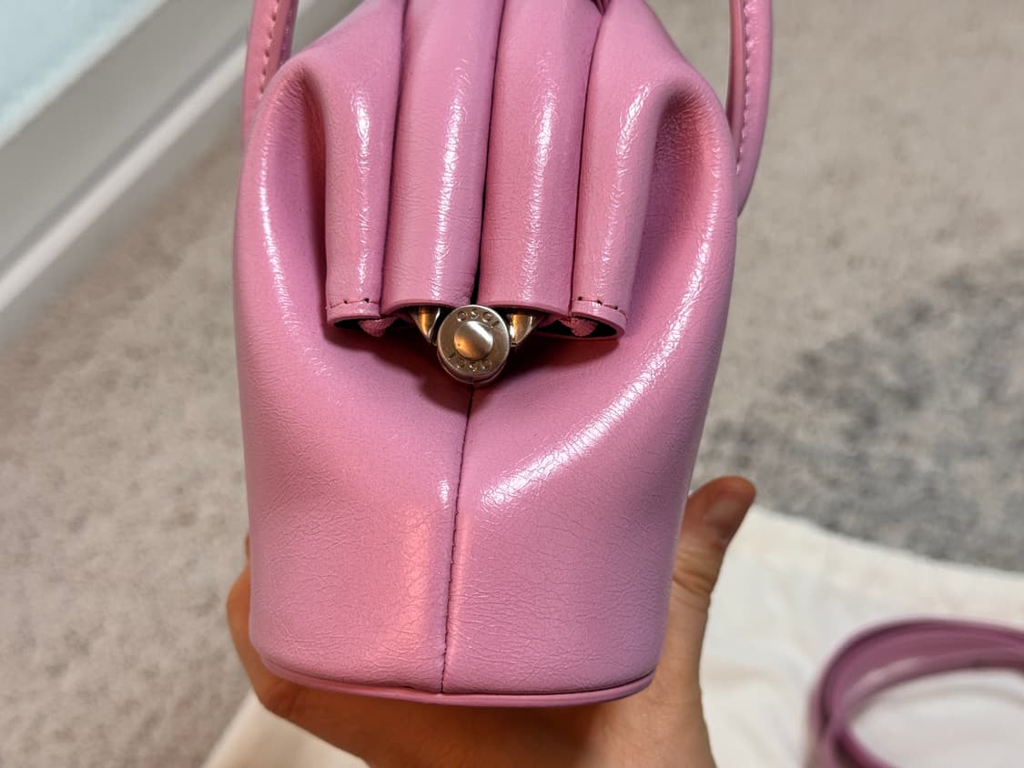 [팝니다]오소이 써클브로트 미니백 워시드 라일락 상품이미지5