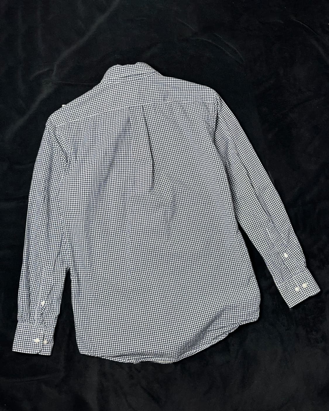 일본빈티지 유니클로 잔체크 셔츠 상품이미지2