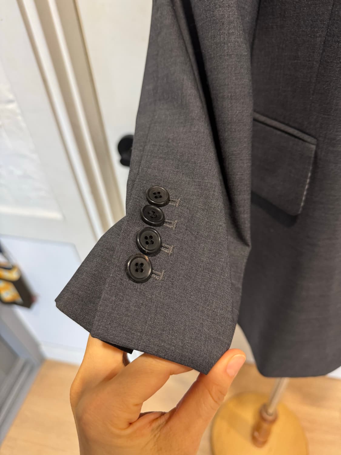 발렌티나엘 그레이 자켓 상품이미지5